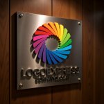 画像5: カラフルな円形渦巻きの多様性ロゴ (5)