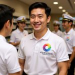 画像14: カラフルな円形渦巻きの多様性ロゴ (14)