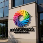 画像8: カラフルな円形渦巻きの多様性ロゴ (8)