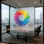 画像11: カラフルな円形渦巻きの多様性ロゴ (11)