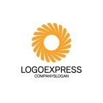 画像3: カラフルな円形渦巻きの多様性ロゴ (3)