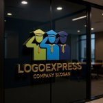 画像15: 信頼と連携を示すプロフェッショナルチームロゴ (15)