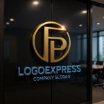画像15: 円とFPの融合、情熱と信頼のロゴ (15)