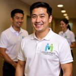 画像14: 協力と成長を象徴するM字の人々ロゴ (14)