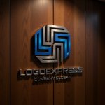 画像5: 「LS」を融合した八角形モダンロゴ (5)