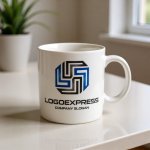 画像16: 「LS」を融合した八角形モダンロゴ (16)