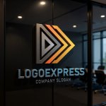 画像15: D字と矢印の推進力ロゴ (15)