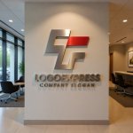 画像10: 印象的なT字型のモダンなロゴ (10)