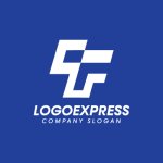 画像4: 印象的なT字型のモダンなロゴ (4)