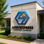 画像15: 六角形とS字未来へ導く人々のロゴ (15)