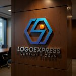 画像9: 六角形とS字未来へ導く人々のロゴ (9)