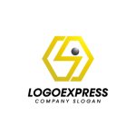 画像3: 六角形とS字未来へ導く人々のロゴ (3)