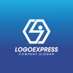 画像4: 六角形とS字未来へ導く人々のロゴ (4)