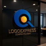 画像15: 探求と品質を象徴するQ字ロゴ (15)