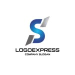 画像1: シャープで未来志向のS字ロゴ (1)