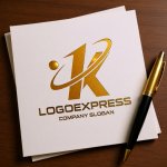 画像6: 輝く1Kと加速の軌跡ロゴ (6)