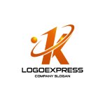 画像1: 輝く1Kと加速の軌跡ロゴ (1)