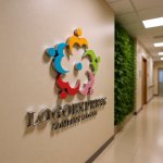 画像15: 「M」字の人々が織りなす多様な花ロゴ (15)