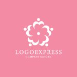 画像4: 「M」字の人々が織りなす多様な花ロゴ (4)