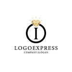 画像3: 輝くダイヤモンドとIのリングロゴ (3)