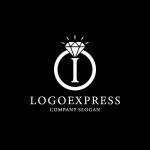 画像4: 輝くダイヤモンドとIのリングロゴ (4)