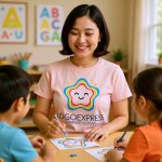 画像5: きらめく笑顔のカラフル星ロゴ (5)