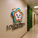 画像15: きらめく笑顔のカラフル星ロゴ (15)