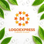 画像9: Mと星が織りなす輝きのサークルロゴ (9)