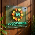 画像11: Mと星が織りなす輝きのサークルロゴ (11)