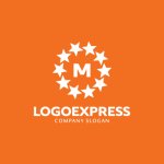 画像4: Mと星が織りなす輝きのサークルロゴ (4)