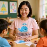 画像5: 笑顔で潮吹きするかわいいクジラのロゴ (5)