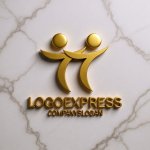 画像13: 繋がりと喜びを表現するT字の人々ロゴ (13)