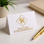 画像16: 優雅な「K」と植物のロゴ (16)