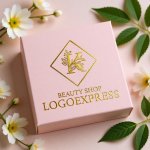 画像10: 優雅な「K」と植物のロゴ (10)