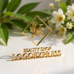 画像12: 優雅な「K」と植物のロゴ (12)