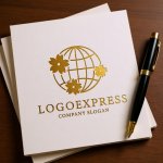 画像6: 世界に広がる桜と地球のロゴ (6)