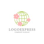 画像3: 世界に広がる桜と地球のロゴ (3)