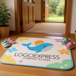 画像6: かわいいクジラと太陽のロゴ (6)