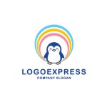 画像3: 笑顔のペンギンと希望の輪ロゴ (3)