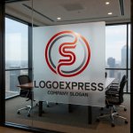 画像11: 情熱のS字と円が織りなすモダンロゴ (11)