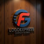 画像5: 「FG」を融合したスピード感あふれるロゴ (5)