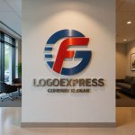 画像10: 「FG」を融合したスピード感あふれるロゴ (10)