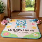 画像6: ABCの看板を持つかわいい猫のロゴ (6)