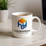 画像16: 「HY」の連結キューブのモダンロゴ (16)