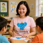 画像5: 王冠をかぶった可愛いゾウのロゴ (5)