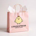 画像6: 王冠をかぶった可愛いひよこのロゴ (6)