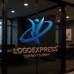 画像15: 成功を祝うダイナミックな人々のロゴ (15)