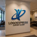 画像10: 成功を祝うダイナミックな人々のロゴ (10)