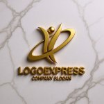 画像13: 成功を祝うダイナミックな人々のロゴ (13)