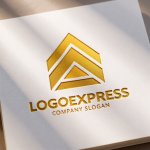 画像11: 未来へ向かうAと安定の層ロゴ (11)